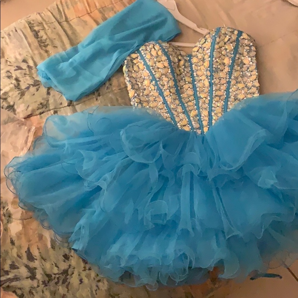 Turquoise Prom Dress
